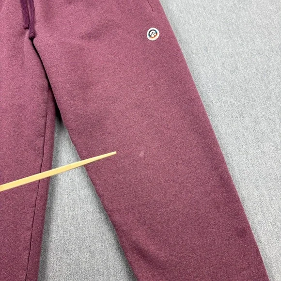 Patagonia Pants Womens Medium Red Fitz Roy Icon Uprisal Sweatpants Fleece 26067 - Picture 2 of 16